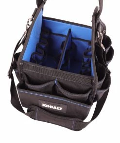 Kobalt Tool Bags Blue Black Polyester 10-in Electrician's Tote 14 Kobalt Tool Bags Blue Black Polyester 10-in Electrician's Tote -Household Tools Shop 42143880 scaled