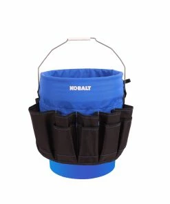 Kobalt Tool Bags Blue Black Polyester 12-in 5-Gallon Bucket Organizer 6 Kobalt Tool Bags Blue Black Polyester 12-in 5-Gallon Bucket Organizer -Household Tools Shop 42144072 scaled
