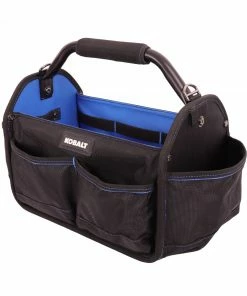 Kobalt Tool Bags Blue Black Polyester 15-in Tool Tote 14 Kobalt Tool Bags Blue Black Polyester 15-in Tool Tote -Household Tools Shop 42144079 scaled