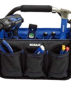 Kobalt Tool Bags Blue Black Polyester 15-in Tool Tote 11 Kobalt Tool Bags Blue Black Polyester 15-in Tool Tote -Household Tools Shop 42144089