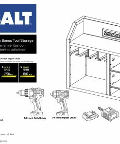 Kobalt Power Tool Combo Kits 2-Tool 24-Volt Max Brushless Power Tool Combo Kit Case (1-Battery Included and Charger Included) -Household Tools Shop 42156032