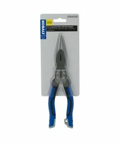 Kobalt 8-in Electrical Long Nose Pliers with Wire Cutter 12 Kobalt 8-in Electrical Long Nose Pliers with Wire Cutter -Household Tools Shop 42198805