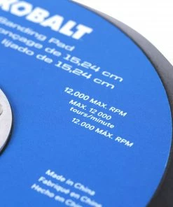 Kobalt Air Compressor Accessories 6-in Sanding Pad -Household Tools Shop 42208140