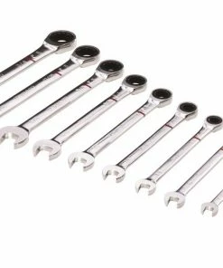 Kobalt Ratchet Wrenches & Sets In Tray with Removable Rails 20-Piece Set 12-Point Standard (SAE) and Metric Combination Ratchet Wrench Set -Household Tools Shop 42336139