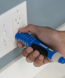 Kobalt Test Meters 250 Amp 1000-Volt Analog Voltage/Continuity Tester Voltage Meter 17 Kobalt Test Meters 250 Amp 1000-Volt Analog Voltage/Continuity Tester Voltage Meter -Household Tools Shop 42372996