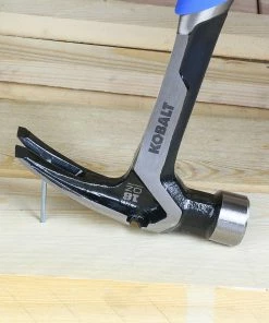 Kobalt Hammers 16-oz Smooth Face Steel Head Steel Claw Hammer -Household Tools Shop 42377286 scaled