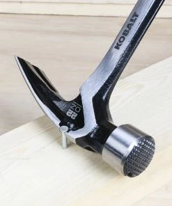 Kobalt Hammers 22-oz Milled Face Steel Head Steel Claw Hammer -Household Tools Shop 42381613 scaled