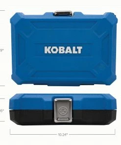 Kobalt Driver Sockets & Sets 42-Piece 3/8-in Drive Set Hex; Torx; Phillips; Flathead Bit Standard (SAE) and Metric Combination Driver Socket Set -Household Tools Shop 42455646 scaled