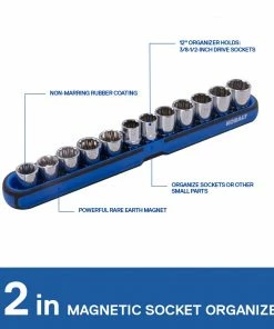 Kobalt Tool Storage Accessories Rubber-coated, Magnetic Steel 12-inch Magnetic Accessory 11 Kobalt Tool Storage Accessories Rubber-coated, Magnetic Steel 12-inch Magnetic Accessory -Household Tools Shop 42520694