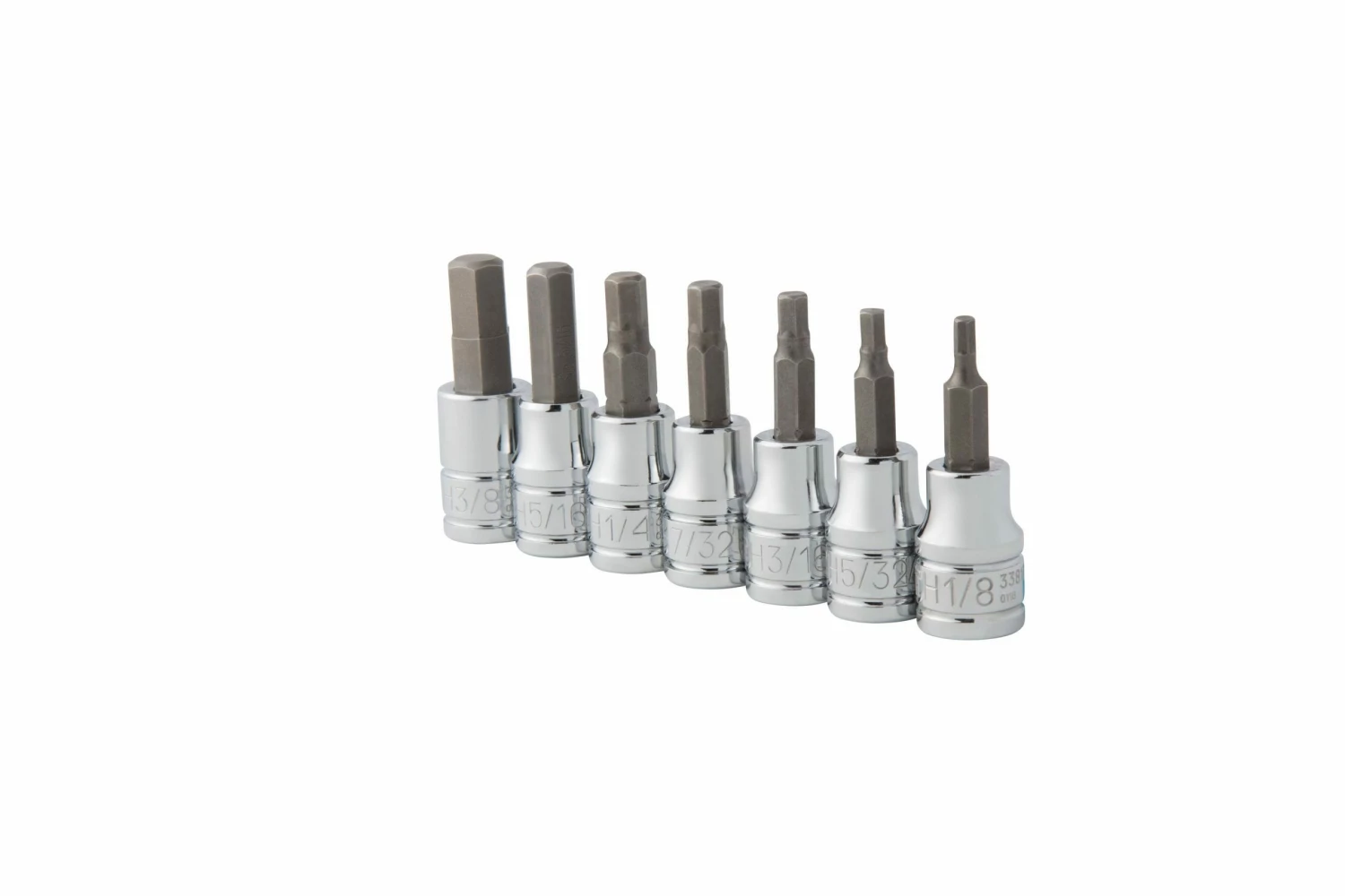 Kobalt Driver Sockets & Sets 7-Piece 3/8-in Drive Set Hex Bit Standard (SAE) Driver Socket Set 2 Kobalt Driver Sockets & Sets 7-Piece 3/8-in Drive Set Hex Bit Standard (SAE) Driver Socket Set - Image 2