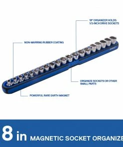 Kobalt Tool Storage Accessories Rubber-coated, Magnetic Steel 18-inch Magnetic Accessory 8 Kobalt Tool Storage Accessories Rubber-coated, Magnetic Steel 18-inch Magnetic Accessory -Household Tools Shop 42520943
