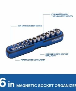 Kobalt Tool Storage Accessories Rubber-coated, Magnetic Steel 6-inch Magnetic Accessory -Household Tools Shop 42520949