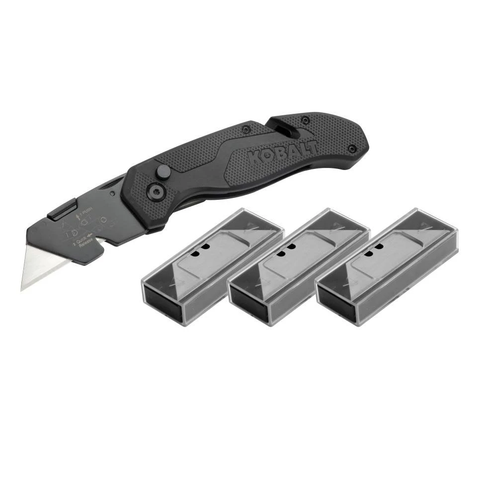 Kobalt Utility Knives 31-Blade Folding Utility Knife 1 Kobalt Utility Knives 31-Blade Folding Utility Knife