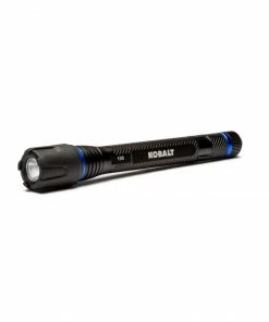 Kobalt Flashlights Virtually Indestructible Waterproof 2-pack 100-Lumen LED Flashlight (Battery Included) -Household Tools Shop 42689083 scaled