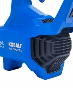 Kobalt Cordless Electric Leaf Blowers 24-volt 500-CFM Brushless Handheld Cordless Electric Leaf Blower 4 Ah (Battery & Charger Included) -Household Tools Shop 42705506