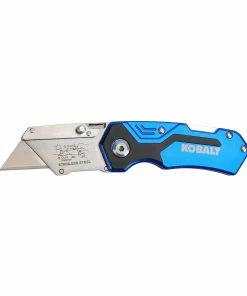 Kobalt Utility Knives Kobalt Compact Lockback Knife 18mm 1-Blade Folding Utility Knife