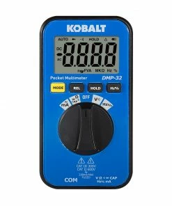 Kobalt Test Meters 0.2 Amp 600V Digital Multimeter (Battery Included)