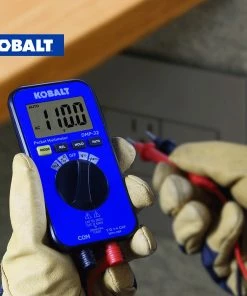 Kobalt Test Meters 0.2 Amp 600V Digital Multimeter (Battery Included) -Household Tools Shop 43489079