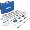 Kobalt Mechanics Tool Sets 309-Piece Standard (SAE) and Metric Combination Polished Chrome Mechanics Tool Set (1/4-in; 3/8-in)