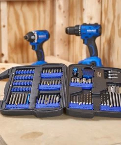 Kobalt Screwdriver Bits Set Shank Screwdriver Bit Set (106-Piece) -Household Tools Shop 44018143