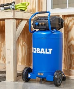 Kobalt Air Compressors 20-Gallon Single Stage Portable Corded Electric Vertical Air Compressor -Household Tools Shop 44018210