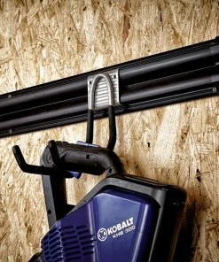 Kobalt Slatwall & Rail Storage Systems 32-in Black Plastic Multipurpose Storage Rail -Household Tools Shop 44066947