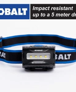 Kobalt Headlamps 450-Lumen LED Headlamp (Battery Included)