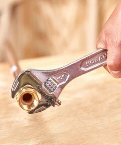 Kobalt Adjustable Wrenches 10-in Steel Adjustable Wrench -Household Tools Shop 44283805