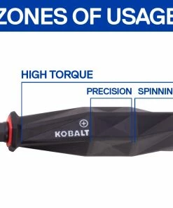 Kobalt Screwdrivers 6-Piece Tpr/Thermoplastic Rubber Handle Slottedhead and Phillips Screwdriver Set -Household Tools Shop 44385799