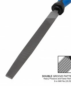 Kobalt Files 8-in Smooth File Set File -Household Tools Shop 44395605