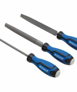 Kobalt Files 8-in Smooth File Set File -Household Tools Shop 44395607 scaled