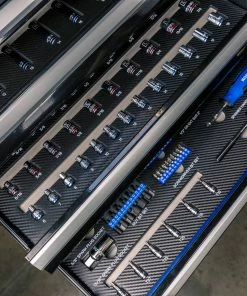 Kobalt Mechanics Tool Sets 300-Piece Standard (SAE) and Metric Combination Polished Chrome Mechanics Tool Set (1/4-in; 3/8-in) -Household Tools Shop 44414530 scaled