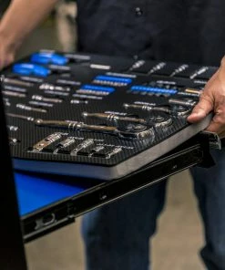 Kobalt Mechanics Tool Sets 300-Piece Standard (SAE) and Metric Combination Polished Chrome Mechanics Tool Set (1/4-in; 3/8-in) -Household Tools Shop 44414531 scaled