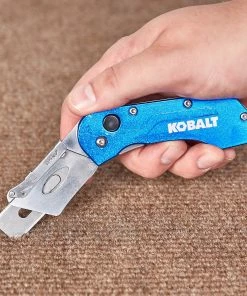 Kobalt Utility Knives 11-Blade Folding Utility Knife -Household Tools Shop 44458447