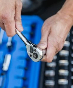 Kobalt Mechanics Tool Sets 20-Piece Standard (SAE) and Metric Combination Polished Chrome Mechanics Tool Set (1/4-in) -Household Tools Shop 44476979 scaled