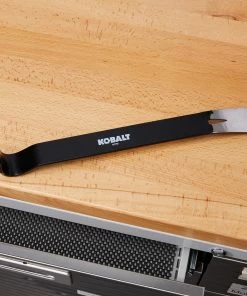 Kobalt Crowbars & Pry Bars Prybar 15-in High Carbon Steel Wrecking Bar -Household Tools Shop 44577960