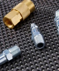 Kobalt Air Compressor Accessories Kobalt 5-Piece 1/4-in Industrial Connect Kit -Household Tools Shop 44578017