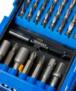 Kobalt Screwdriver Bits Screwdriver Bit Set (52-Piece) -Household Tools Shop 44608939