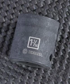 Kobalt Impact Sockets & Impact Socket Sets Standard (SAE) 1/2-in Drive 1-1/16-in 6-Point Impact Socket 6 Kobalt Impact Sockets & Impact Socket Sets Standard (SAE) 1/2-in Drive 1-1/16-in 6-Point Impact Socket -Household Tools Shop 44893531