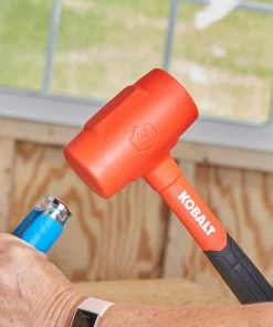 Kobalt Hammers 45-oz Smooth Face Plastic Head Plastic Dead Blow Hammer -Household Tools Shop 44895960