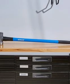 Kobalt Hammers 8-lb Polished Face Steel Head Fiberglass Sledge Hammer -Household Tools Shop 45058565