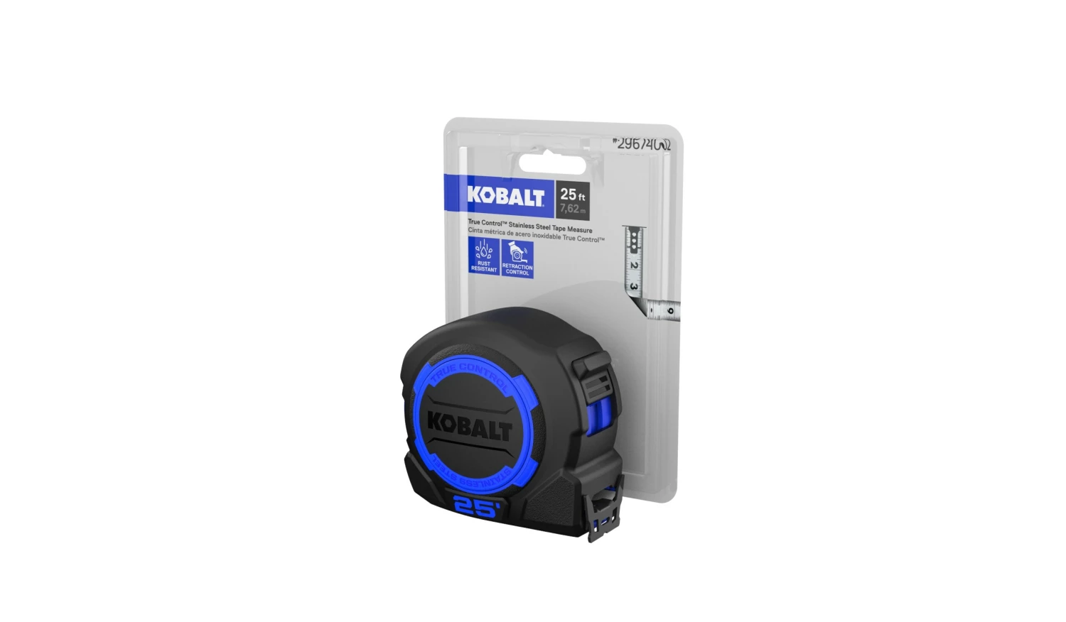 Kobalt Tape Measures 25 Ft. Kobalt True Control Stainless Steel Tape Measure 7 Kobalt Tape Measures 25 Ft. Kobalt True Control Stainless Steel Tape Measure - Image 7