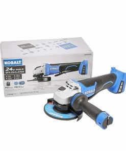 Kobalt Angle Grinders 5-in 24-Volt Max Paddle Switch Brushless Cordless Angle Grinder -Household Tools Shop 45231359