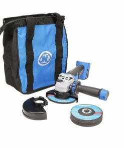 Kobalt Angle Grinders 5-in 24-Volt Max Paddle Switch Brushless Cordless Angle Grinder -Household Tools Shop 45231360