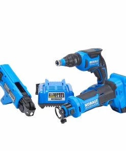 Kobalt Power Tool Combo Kits 3-Tool 24-Volt Max Brushless Power Tool Combo Kit Case (1-Battery Included and Charger Included) -Household Tools Shop 45231364