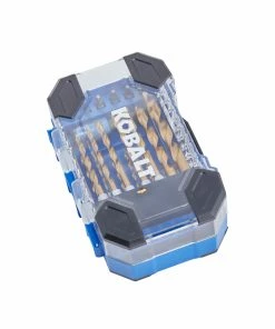 Kobalt Twist Drill Bits 21-Piece Assorted x Set Titanium Twist Drill Bit Set -Household Tools Shop 45347513