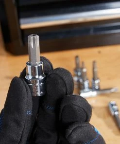 Kobalt Driver Sockets & Sets 8-Piece 1/4-in; 3/8-in Drive Set Tamper-Proof Torx Bit Tamper-Proof Driver Socket Set -Household Tools Shop 45348075