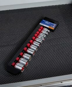 Kobalt Sockets & Socket Sets 11-Piece Standard (SAE) 3/8-in Drive 6-point Set Shallow Socket Set -Household Tools Shop 45348095