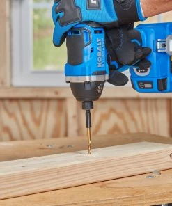 Kobalt Impact Drivers 24-volt Max Variable Speed Brushless Cordless Impact Driver (1-Battery Included) -Household Tools Shop 45348104