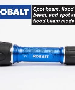 Kobalt Flashlights 350-Lumen LED Rechargeable Flashlight -Household Tools Shop 45365865 scaled